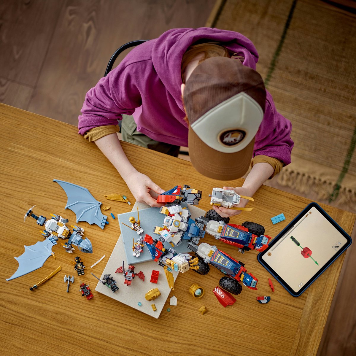 LEGO NINJAGO Zane's ultra-combomecha 4-in-1 - 71834 — afbeelding 6