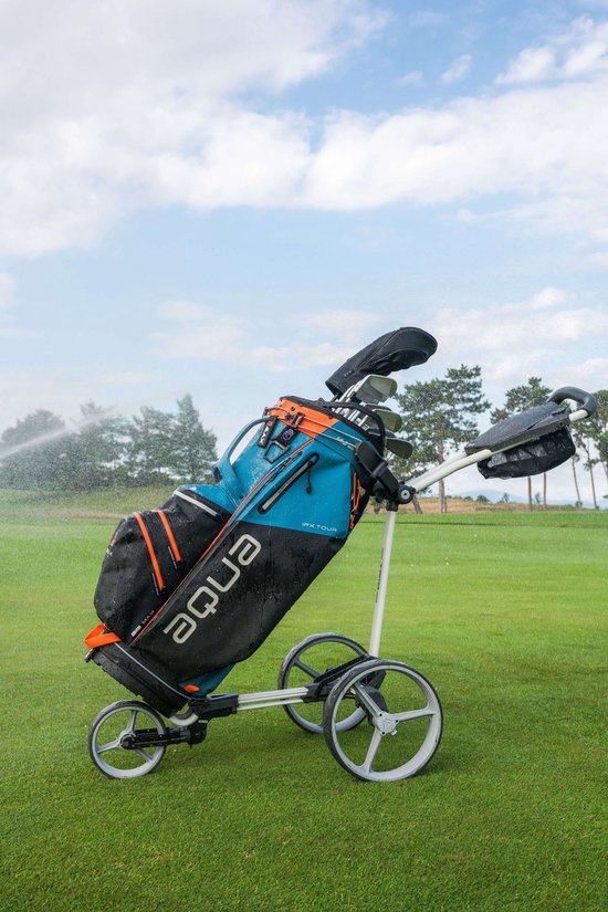 Big Max AQUA IPX Tour - Waterdichte Golftas - Cartbag - BLAUW Zwart van Big Max — afbeelding 3