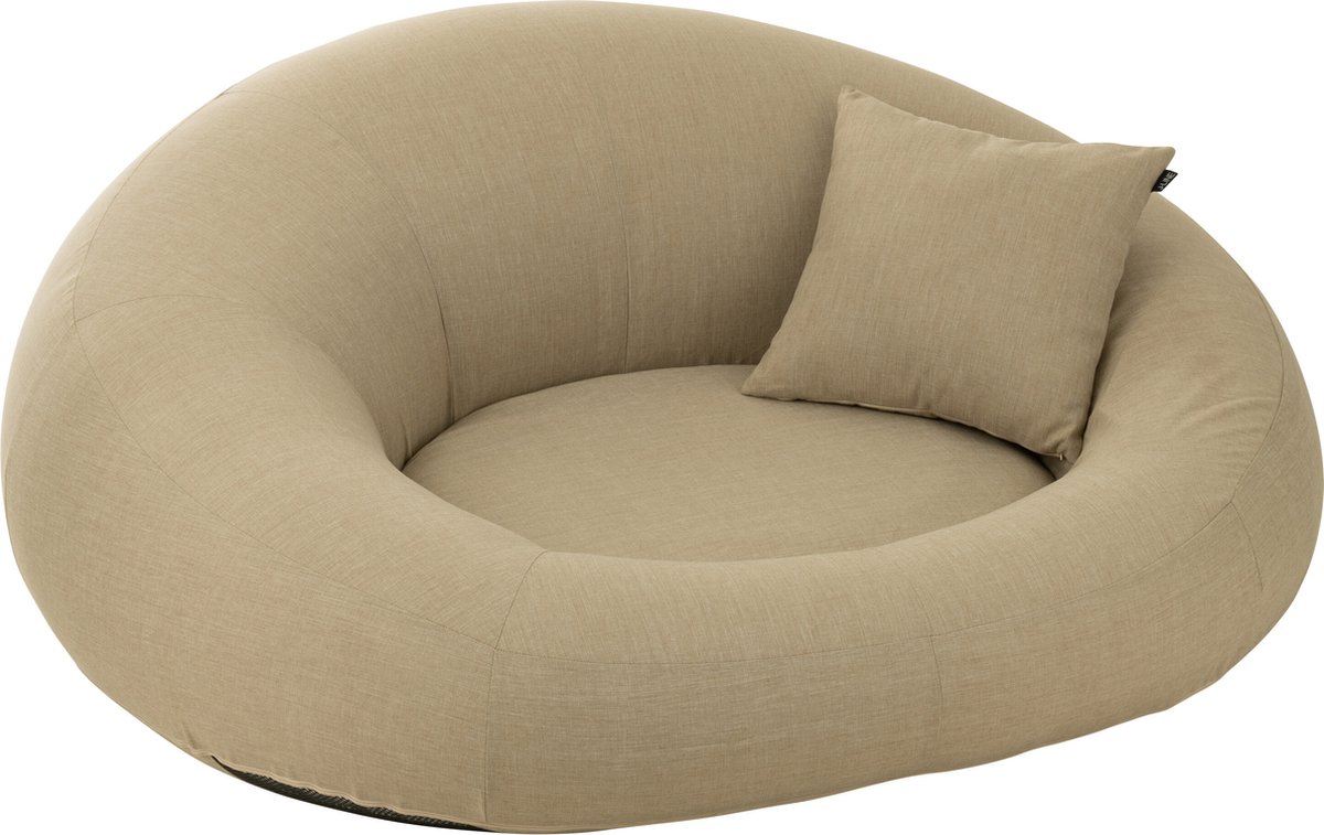 J-Line matras Donut - kunststof - beige