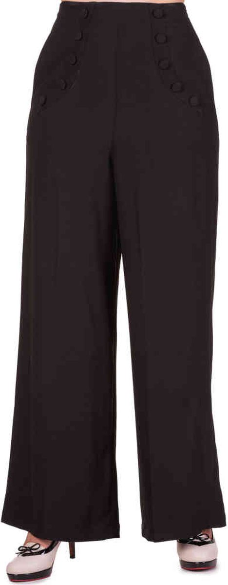 Dancing Days - FULL MOON Wijde broek - L - Zwart