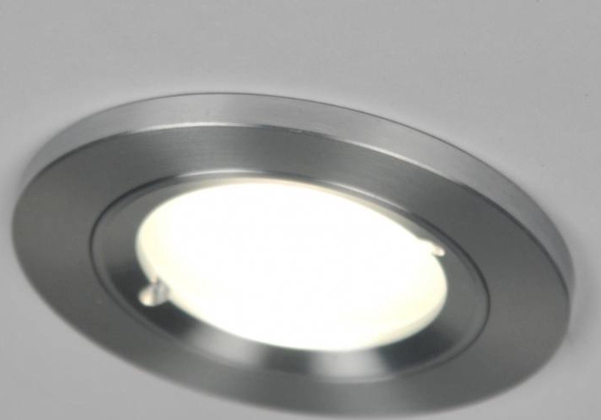 Lumidora Inbouwspot 70815 - DEVON - GU10 - Aluminium - Metaal - Buitenlamp - Badkamerlamp - IP54 - ⌀ 7.8 cm