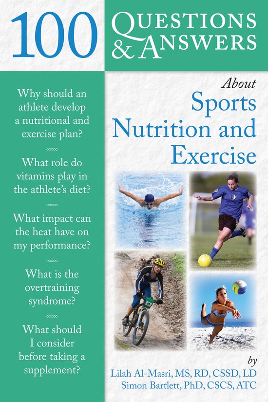 100 Questions & Answers About Sports Nutrition and Exercise - cover