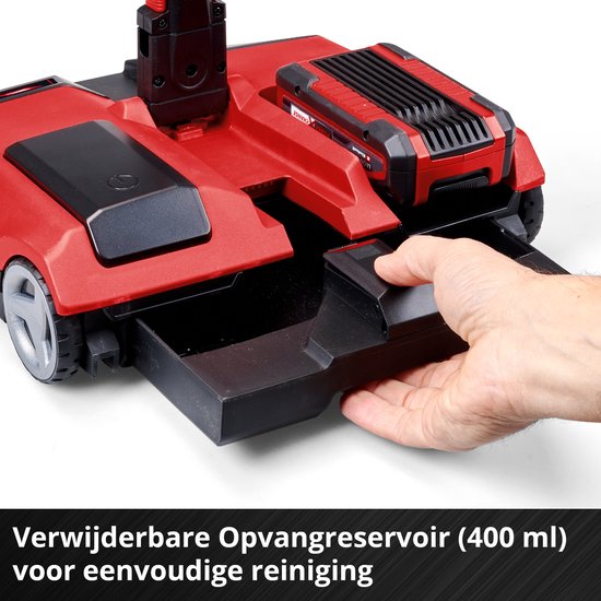 Einhell Accu Veegmachine TE-FS 18 Li Solo - Power X-Change - 18 V/Li-ion - Veegbreedte: 25 cm - Inhoud vuilreservoir: 0,4 L - Excl. Accu en lader van Einhell — afbeelding 5