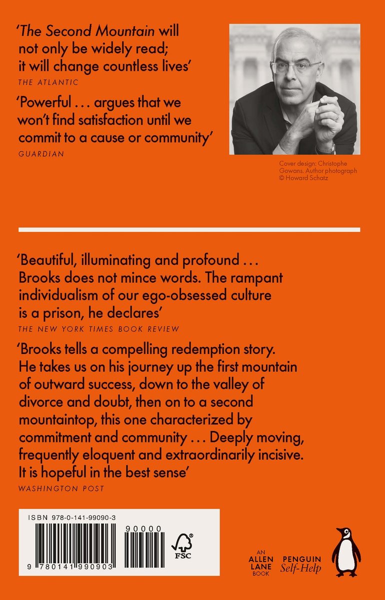 The Second Mountain - back cover