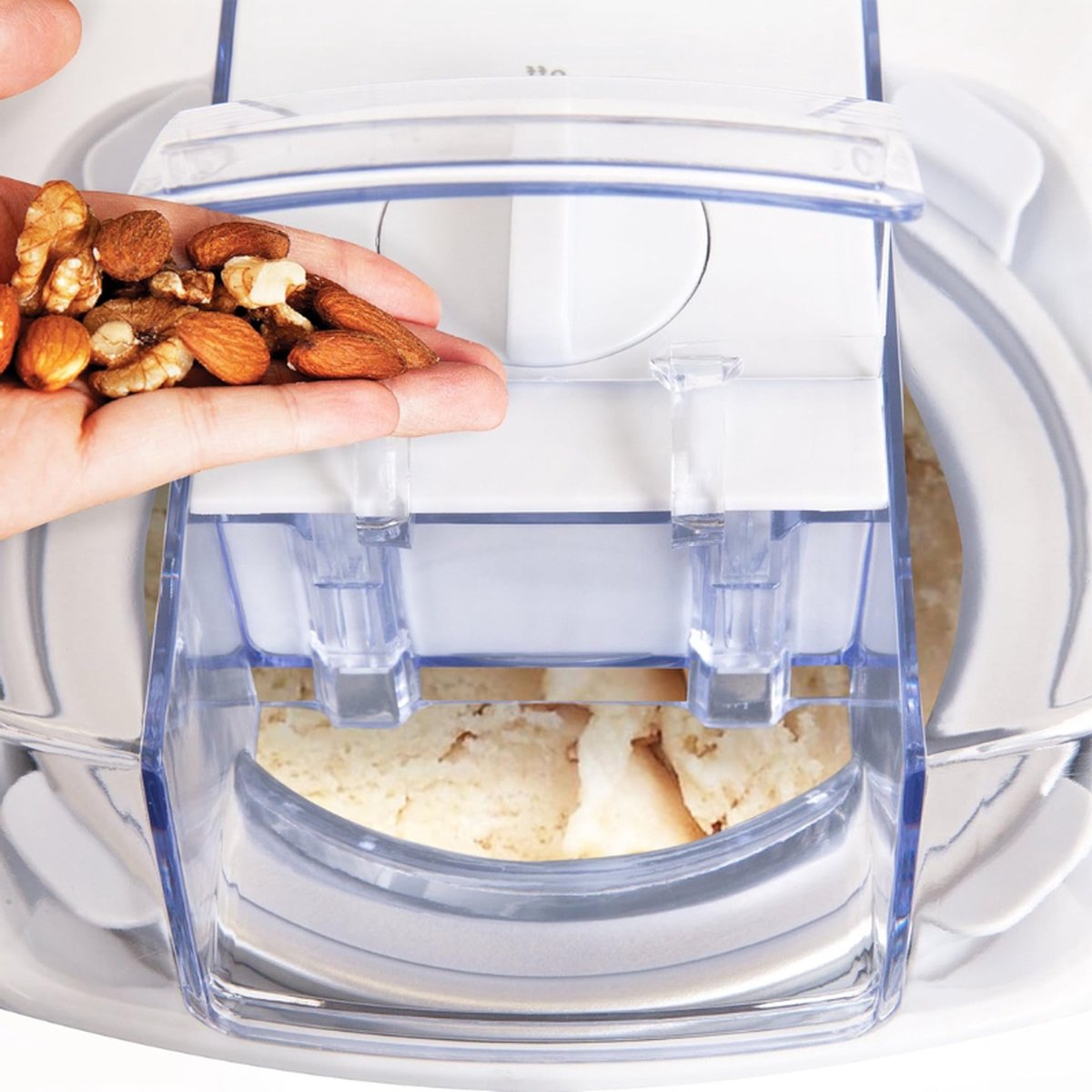 IM540 IJsmachine 540 W 1 5 L Kom Maak in Slechts 30 Minuten Zelfgemaakte Desserts Als Italiaans IJs Sorbet Yoghurtijs Maak Thuis in Uw Eigen Keuken Heerlijk Roomijs Schepijs