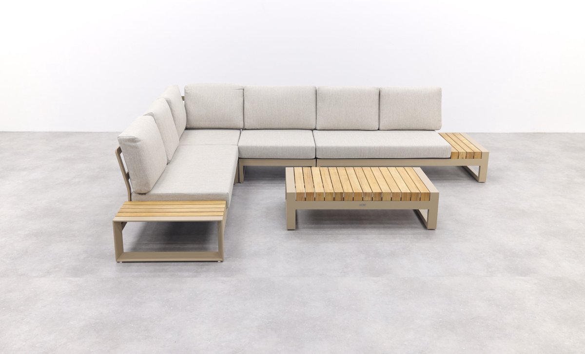 Taste by 4 Seasons Matisse loungeset - Latte - 5 delig