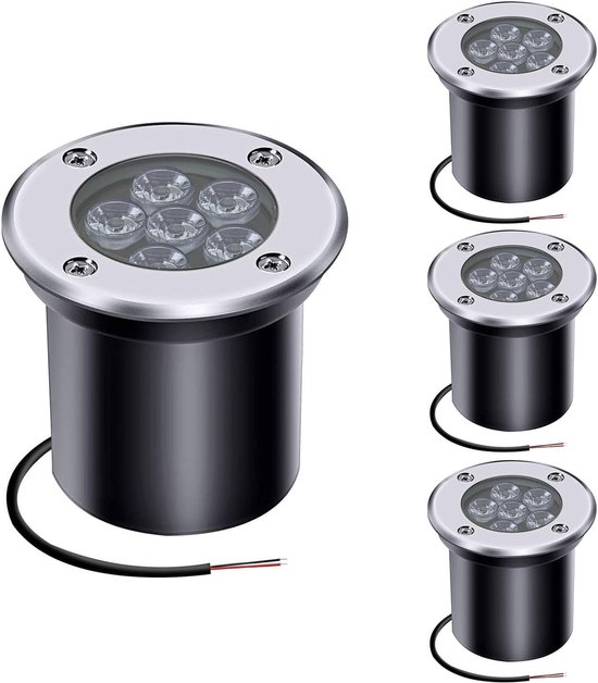 Konstsmide inbouw grondverlichting LED Antraciet 7880-370