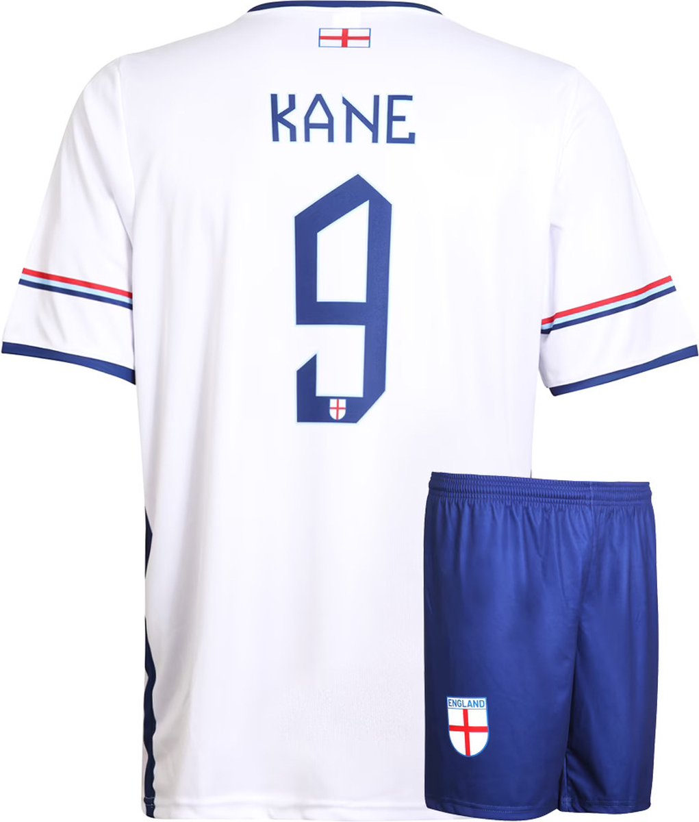 Engeland Voetbaltenue Kane Thuis - Voetbal Tenue Kinderen - Shirt en Broekje - Jongens en Meisjes - Volwassenen - Heren en Dames - Maat L