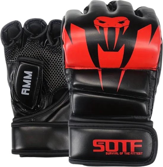 Gants MMA Bovista - Gloves - Gants de sparring - Hommes - Femmes - Grappling - Gants de boxe - Gants de combat - Snake