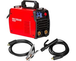 Electrode inverter LCD 220A 230V + accessoires MW Tools TEC220S