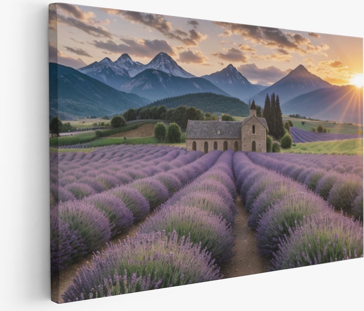 Saammp Muurcirkel Hout - Goude Boeddha - kunst - Ø 90 - Wandcirkel - Wanddecoratie Cirkel - Muurdecoratie Woonkamer - Muurcirkel Houten