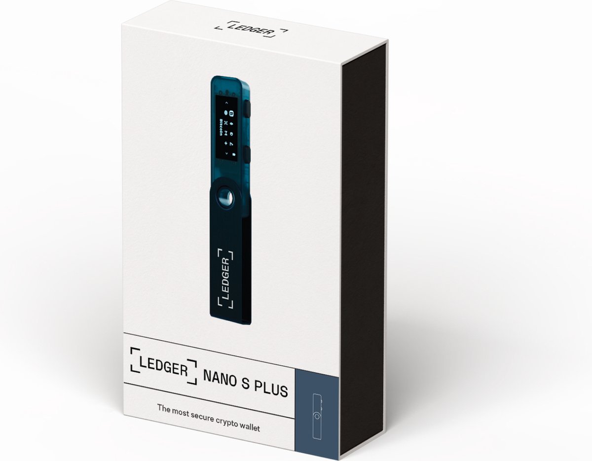 Ledger Nano S Plus - Hardware Wallet - het perfecte instapmodel voor het  veilig... | bol
