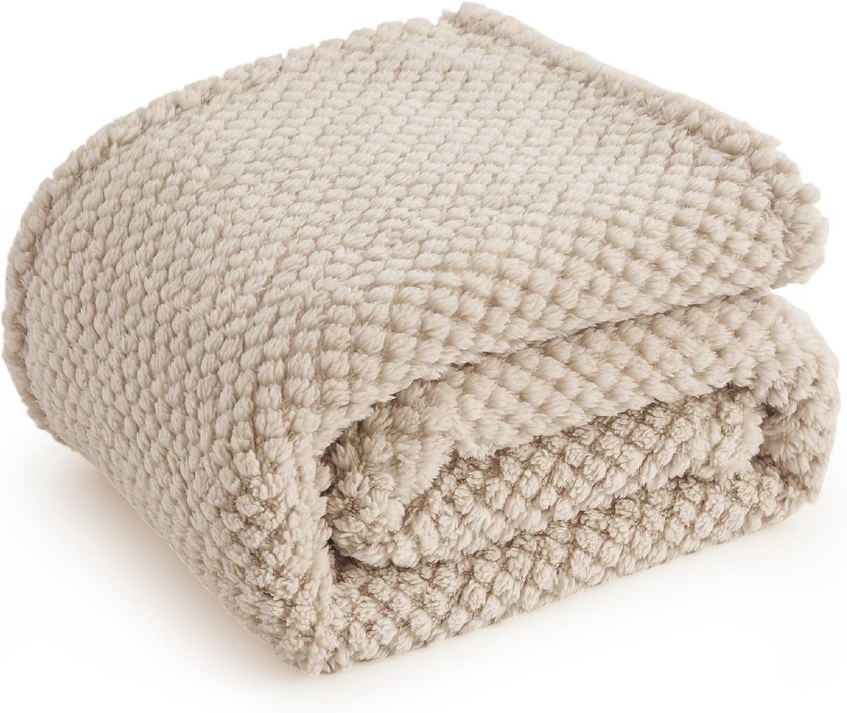 Zachte en Warme Knuffeldeken - Pluizige Fleece Deken voor Bed en Bank - 150 x 200 cm