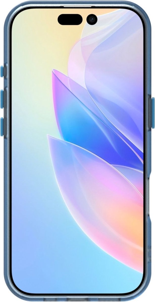 Mobigear Hoesje geschikt voor Apple iPhone 16 Pro Max Telefoonhoesje Hardcase | Mobigear Crystal Backcover | iPhone 16 Pro Max Case | Back Cover - Blauw