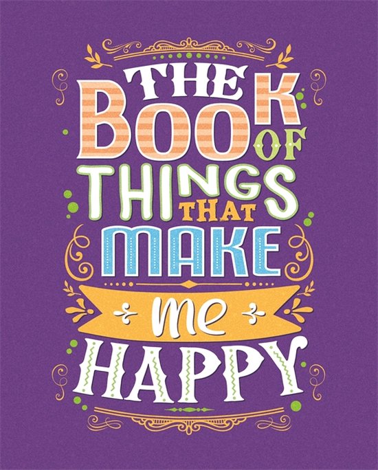 Glitter Writing Prompts-The Book of Things That Make Me Happ ... - cover