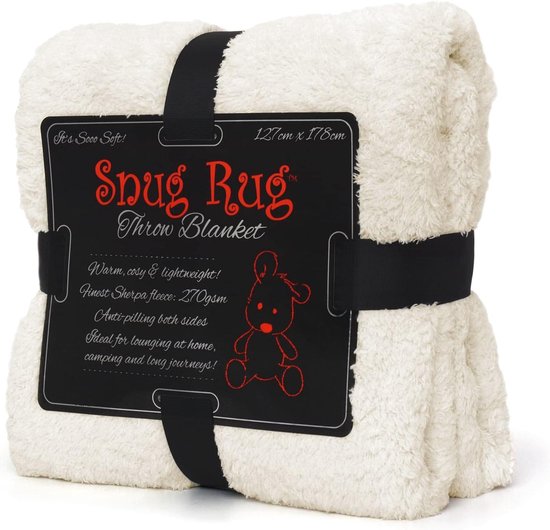 EDS Sherpa Fleece Deken, King Maat, Super Zacht en Warm, Knusse Deken voor Bank, Omkeerbare Deken voor Bed, Bank en Slaapbank Mink King 200 X 240