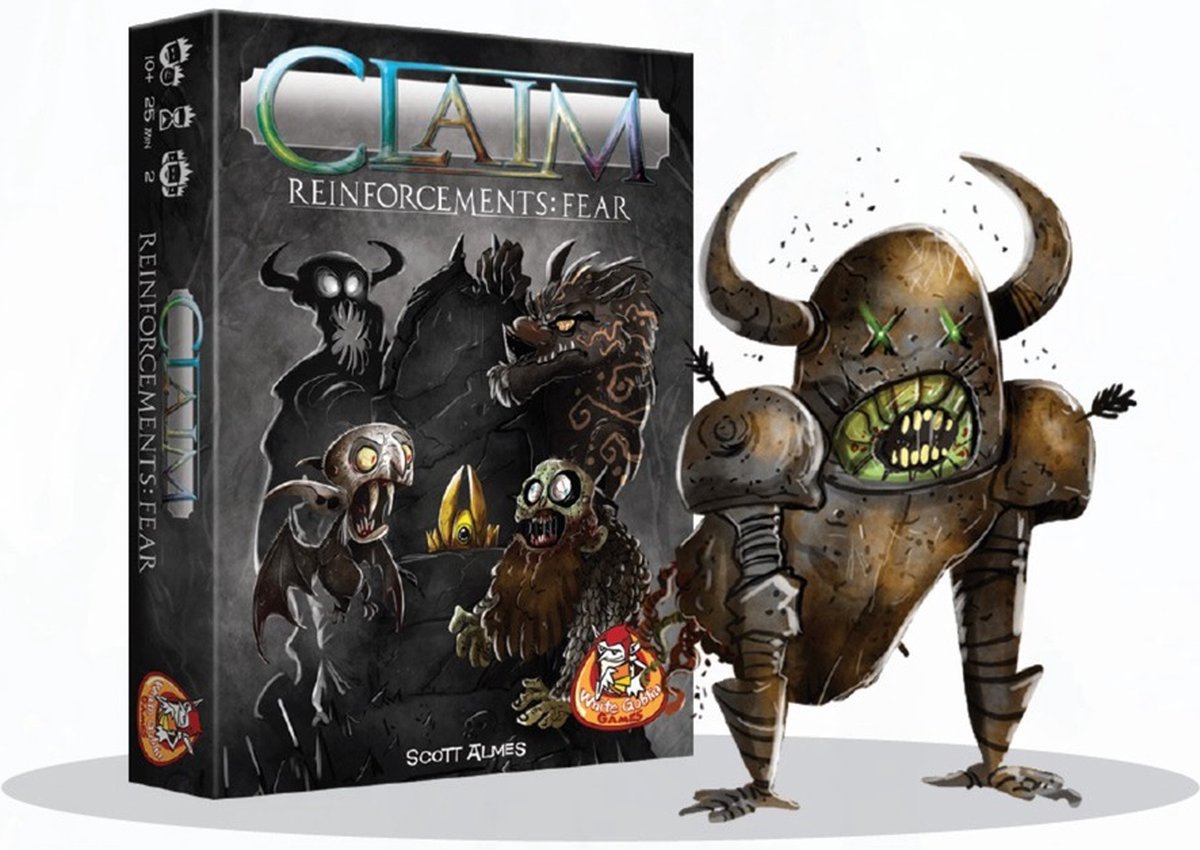 White Goblin Games Claim Reinforcements: Fear - Uitbreiding kaartspel thumbnail 2