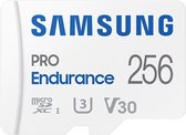 Samsung Pro Endurance - Micro SD kaart - Inclusief SD Adapter - 256 GB