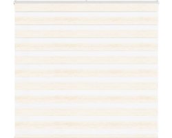 vidaXL - Zebra - rolgordijn - 165x100 - cm - stofbreedte - 160,9 - cm - marmerbeige