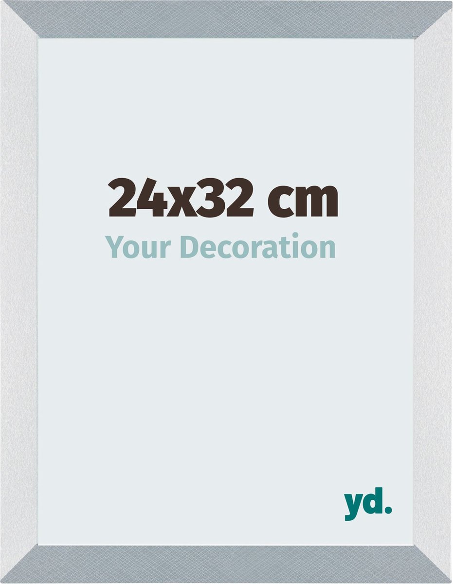 yd. Your Decoration - Fotolijst 24x32 cm - MDF - Aluminium Geborsteld - Mura
