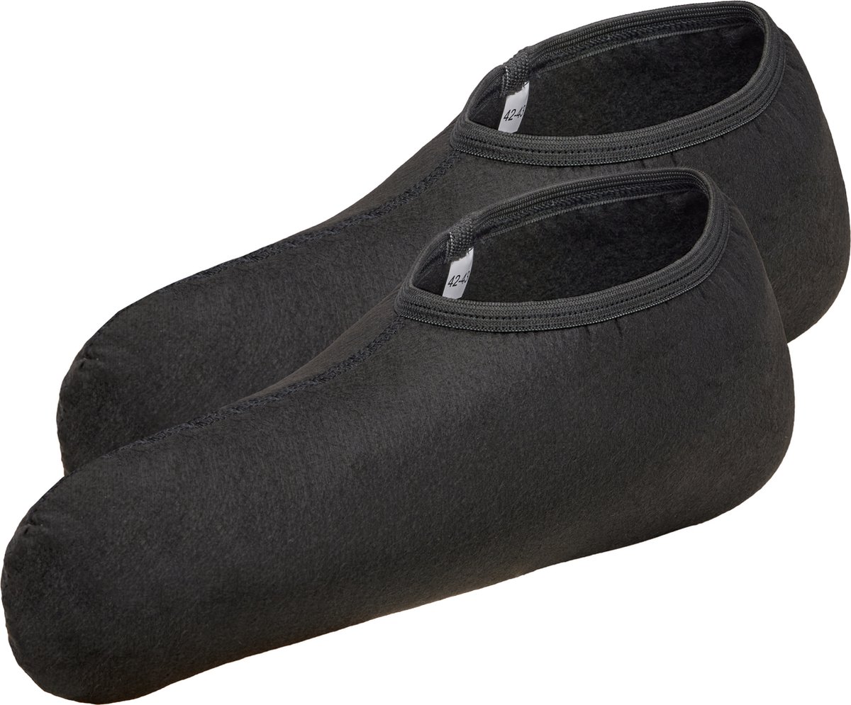 Ladeheid Sokken voor Regenlaarzen - Volwassenen - Fleecesokken - LA-LA40-250-WW - Zwart - 36/37