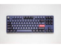 Ducky One 3 TKL, RGB, clear keycaps, MX Speed, Qwerty US, Donkerblauw