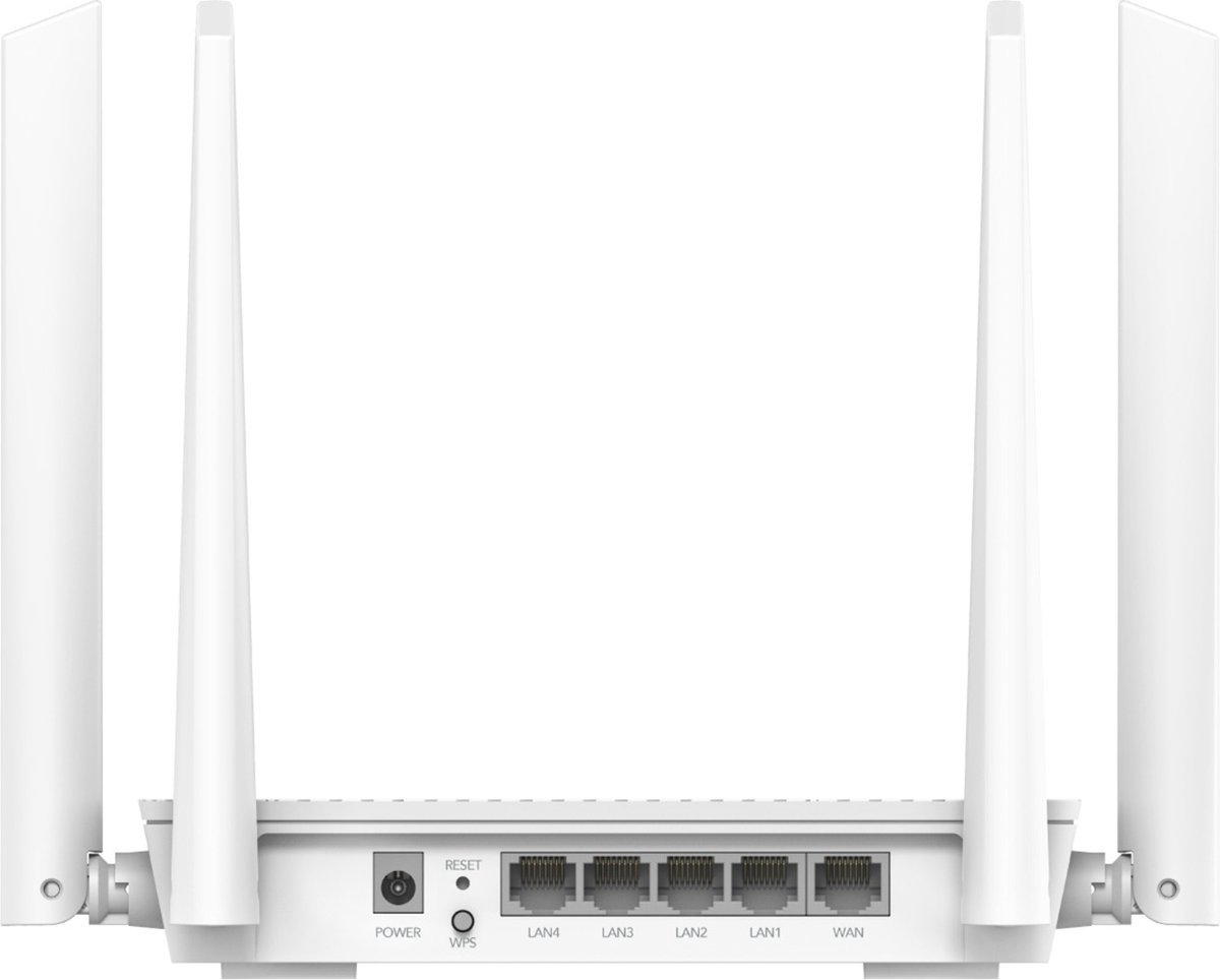Cudy AX3000 Wi-Fi 6 Mesh Router – Dual-Band 2.4/5 GHz – 2402+574 Mbps – 4x Gigabit LAN – 200 Devices – Zwart – foto 4