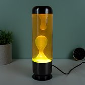 Capsule Lavalamp - Oranje Met Gele Lava van Balvi