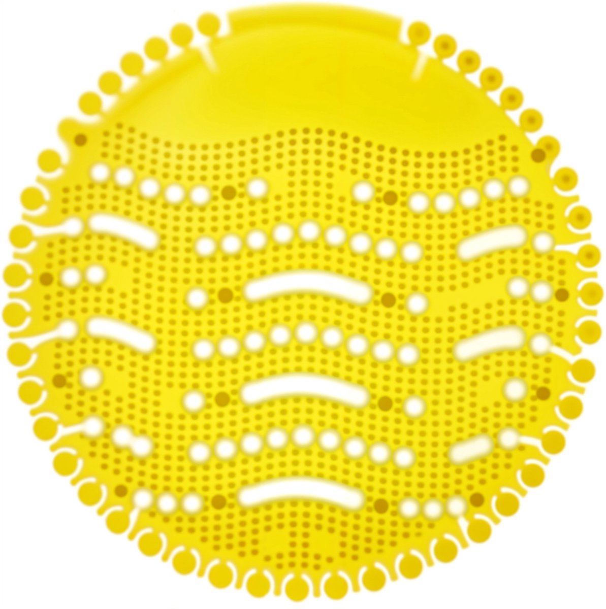 Urinoirmatje met geur - Urinoir matjes / matten - Urinal Screen - Citrus - 30 dagen fris