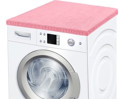 Garronda Wasmachine Overtrek 50x60 cm - Wasmachine Coating - Droger Hoes - Beschermer Cover - Lichtroze - MX-907
