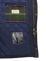 Barbour winterjas donkerblauw