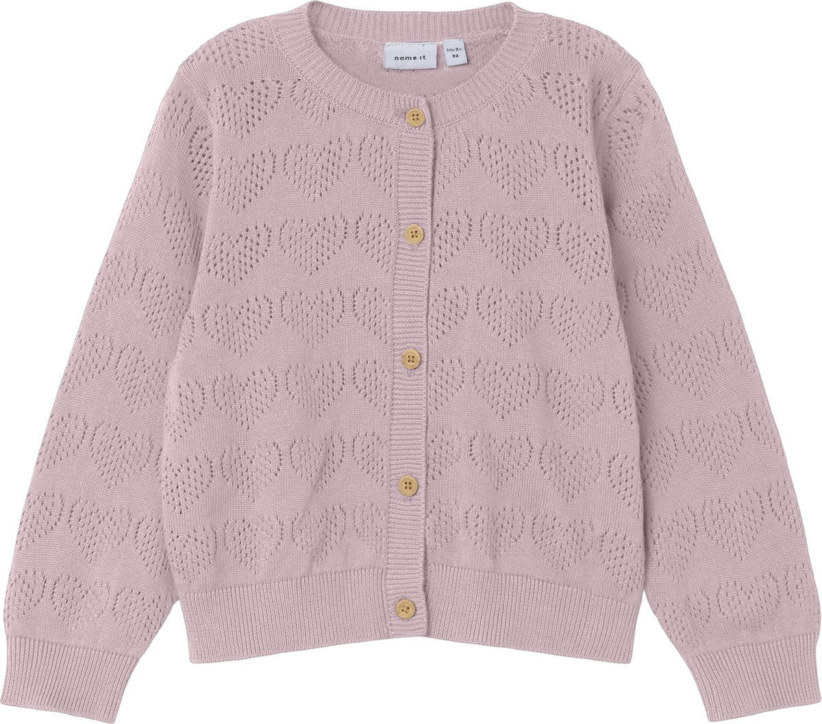 NAME IT - NMFPDESOLLE LS KNIT CARD - Meisjes - Cardigans