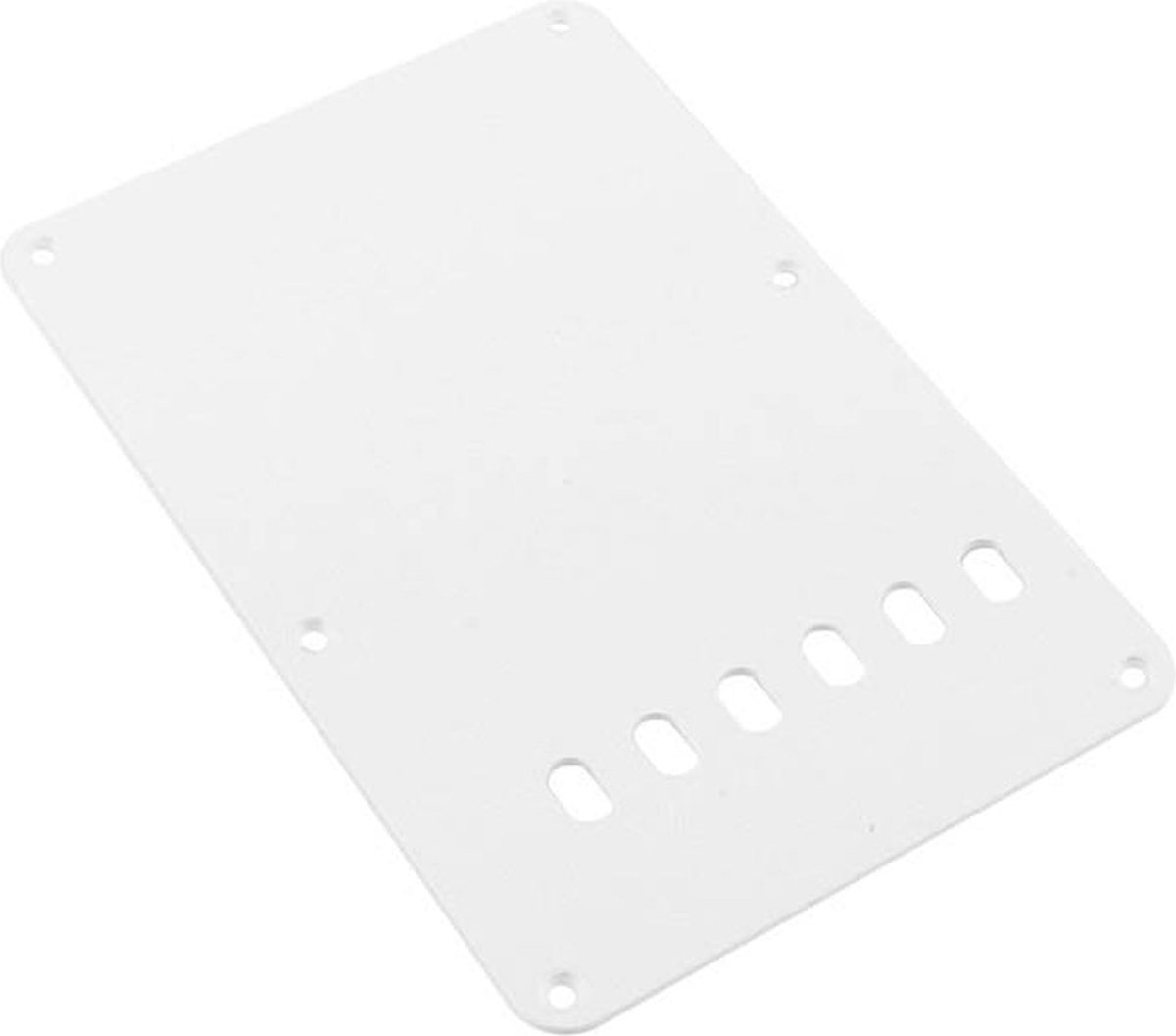 Fender 991320000 Stratocaster® back plate, 1-ply, white
