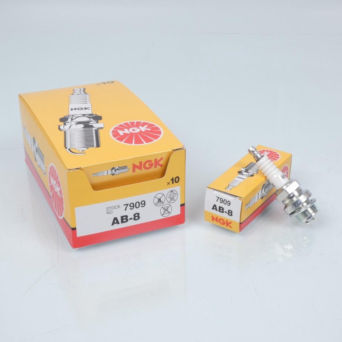 NGK Standard Spark Plug - AB-8