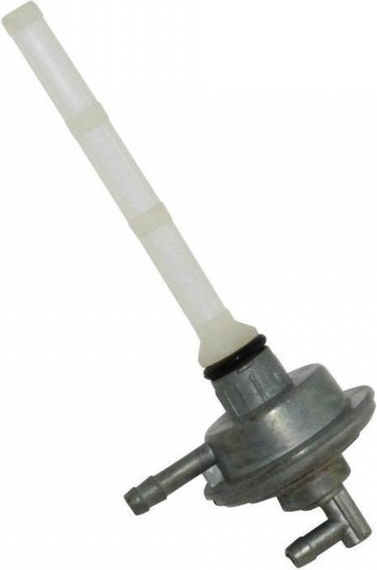 Robinet de carburant avec tube de filtre en plastique