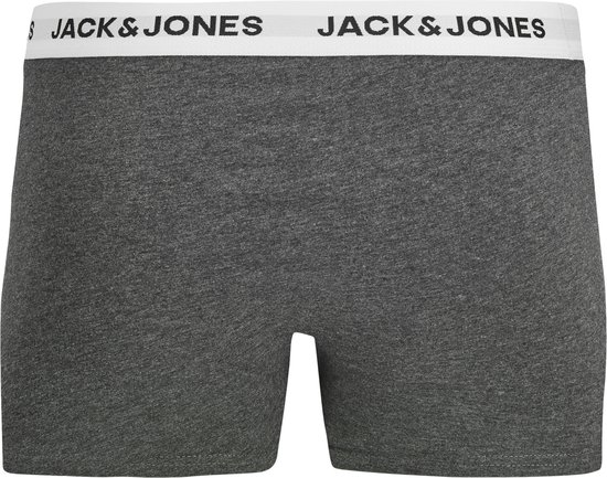 JACK&JONES JACBASIC WHITE WB TRUNKS 5 PACK NOOS Heren Onderbroek - Maat S