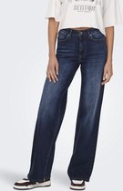 Only Jeans Onlmadison Blush Hw Wide Dnm Rea081 15318405 Denim Dark Blue taille femme - W30