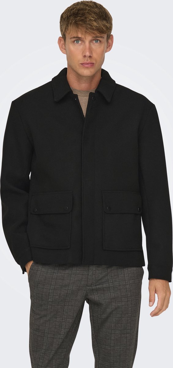 ONLY&SONS ONSCONNOR JACKET OTW Heren Buitenjassen Zwart