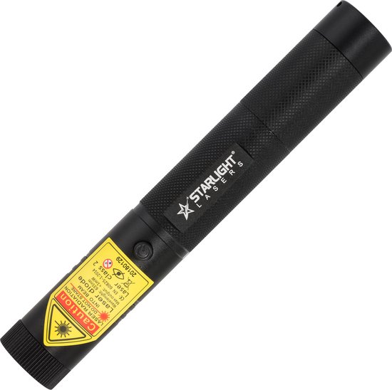 Kit Stylo Pointeur Laser 3-en-1 Vert/Violet/Rouge + Batterie 18650 + Chargeur