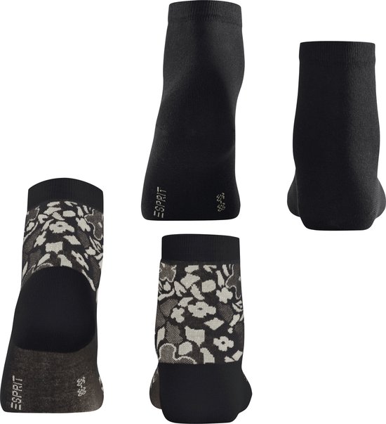 Esprit Chaussettes Courtes Géranium 2-Pack