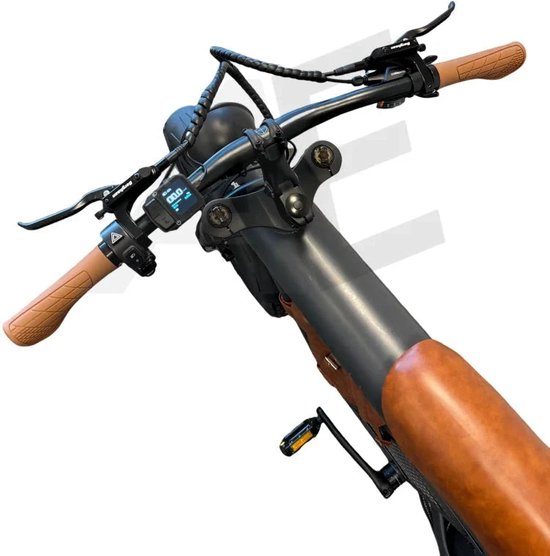 Diablo Fat Boy - Elektrische Fatbike - 20 inch - 250W motor - Actieradius tot 70 km - 7 versnellingen - Hydraulische schijfremmen - 749Wh accu - Grijs — afbeelding 4