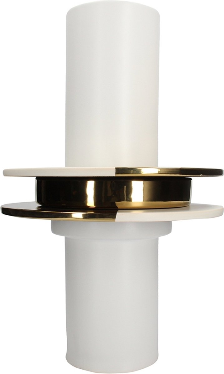 OHNO - Woonaccessoires - Hypno Double Vaas - Wit
