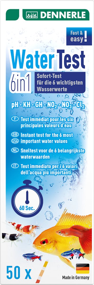 Dennerle Water test 6 in 1