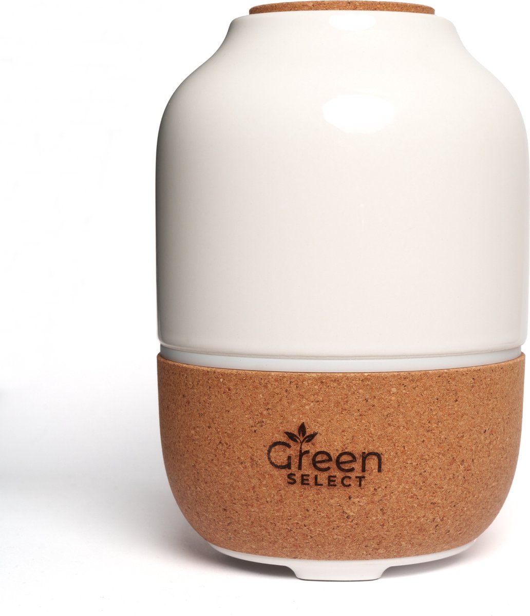 Goedkoopste Green Select Aroma Diffuser Rose - Stille Diffuser - Luchtbevochtiger - Krachtige Aromadiffuser - 130ml