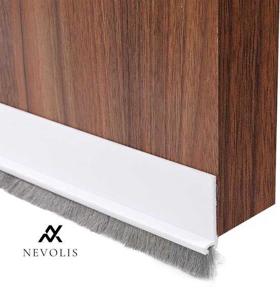 Alu Tochtstrip Deur 100cm - Borstelafdichting - Geluidsisolatie Gids Alu Tochtstrip Deur 100cm - Borstelafdichting - Geluidsisolatie Gids