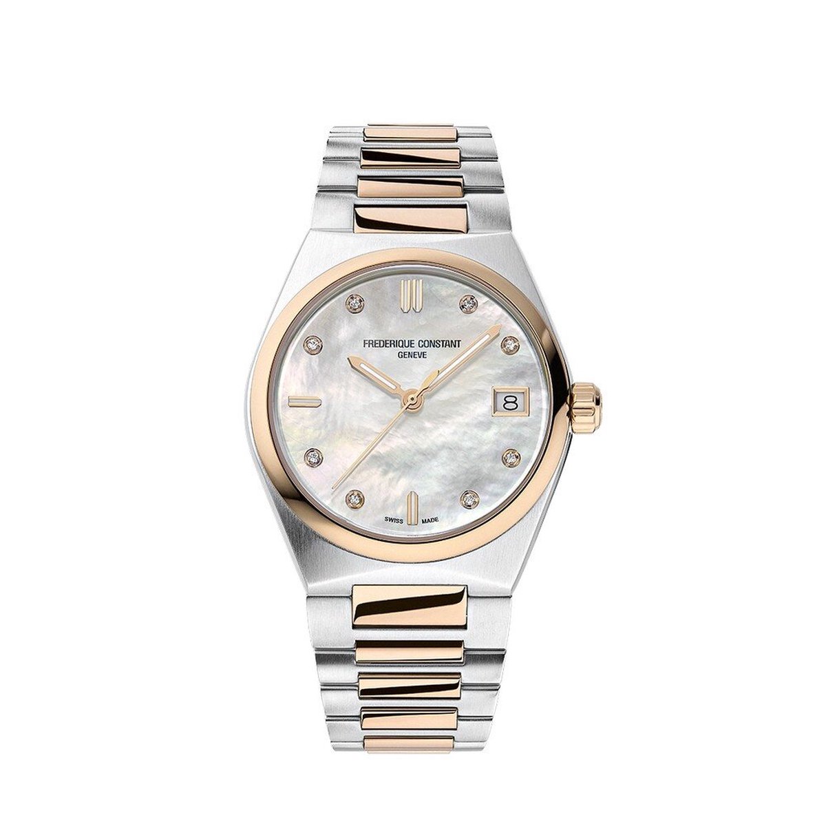Frederique Constant - FC-240MPWD2NH22B - Polshorloge - Dames - Kwarts - Highlife