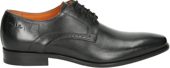 Van Lier Heren Veterschoenen - Zwart - Maat 42 | bol.com