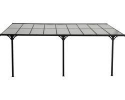 Westmann Aluminium Terrasoverkapping Bruce SI06108 - 300x556x270 cm - Zwart