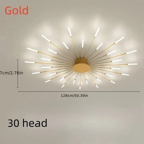 Kroonluchter plafondlamp kroonluchter goud moderne plafondlamp 6 lampen met lampenkap van wit glas hanglamp met retro takken voor eetkamer woonkamer keuken decoratieve lamp