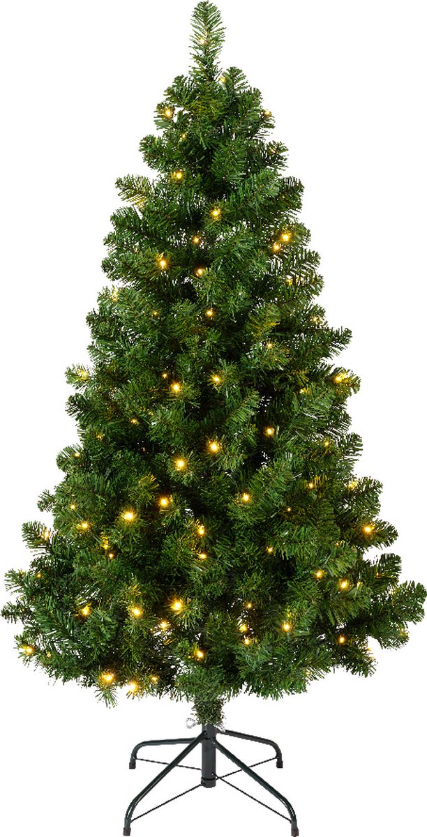 Everlands Imperial Pine Kunstkerstboom - 150 cm hoog - Met verlichting met twinkel functie – foto 2